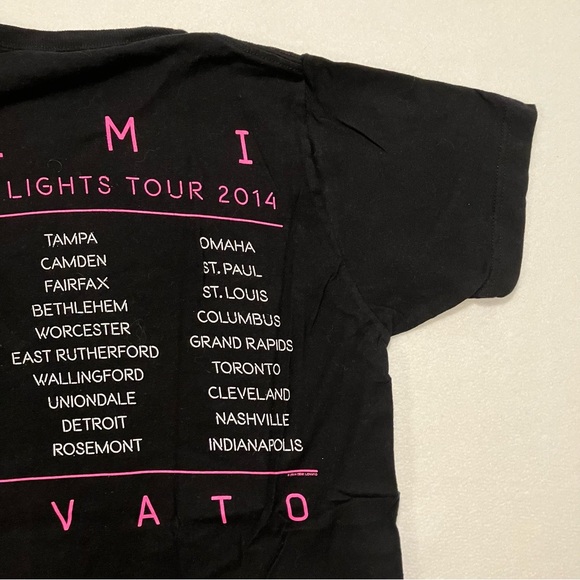 Demi Lovato • The Neon Lights Tour 2014 T-shirt - Picture 10 of 13